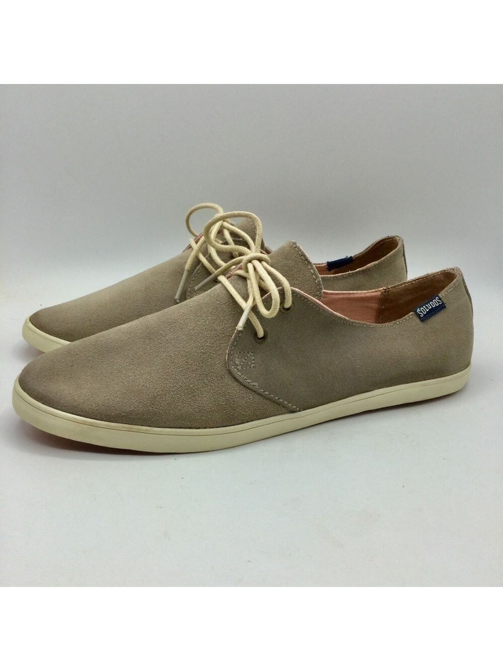 Soludos Derby Suede Lace Up Sandshoe Size 9